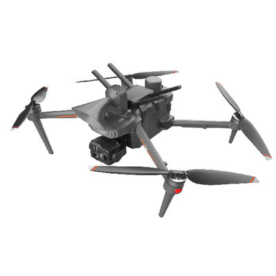10 φορές οπτικό zoom UAV με θερμική κάμερα και 4k κάμερα 45 λεπτά πτήση GPS / RTK Drone Ασφάλειας